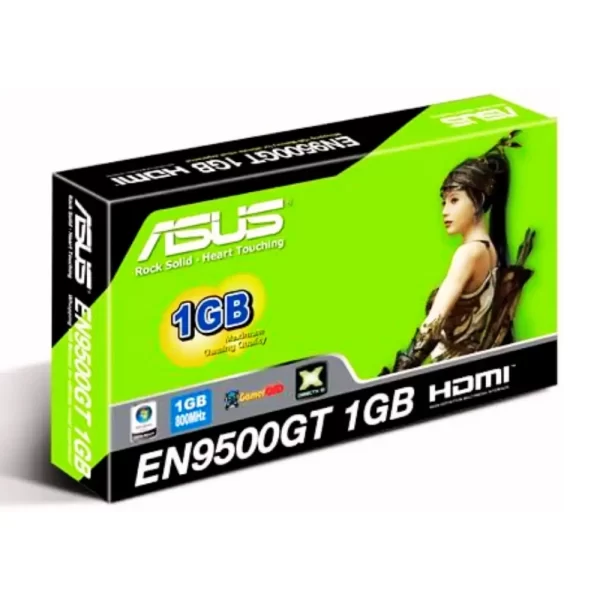 Placa de Vídeo ASUS NVIDIA GeForce 9500 GT 1 GB DDR2