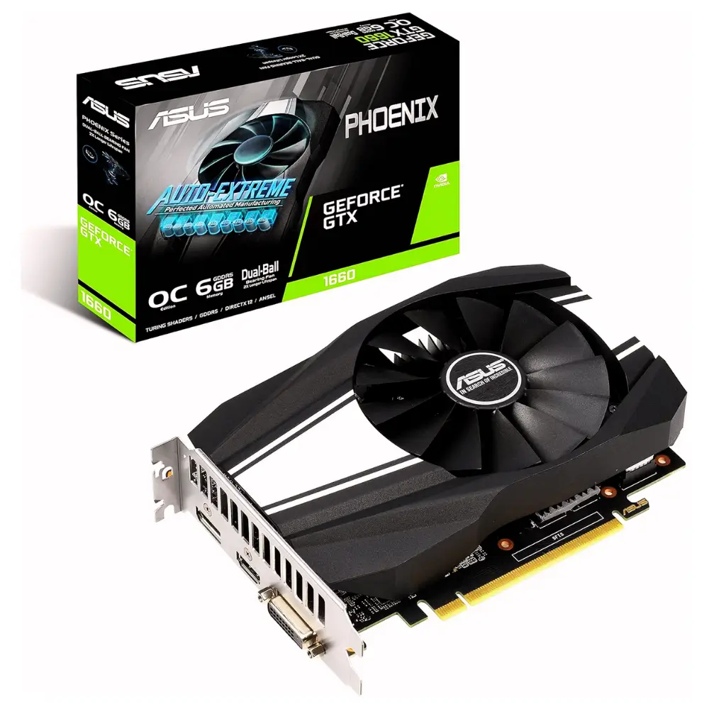 ASUS Phoenix GeForce GTX 1660 OC Edition 6 GB GDDR5