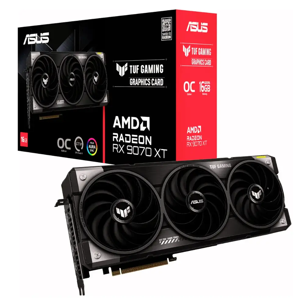 ASUS TUF Gaming Radeon RX 9070 XT O16G