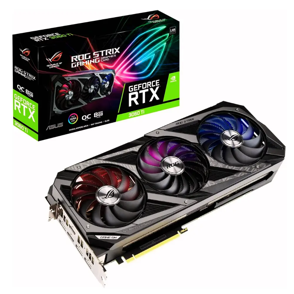 SUS ROG Strix NVIDIA GeForce RTX 3060 Ti V2 OC Edition