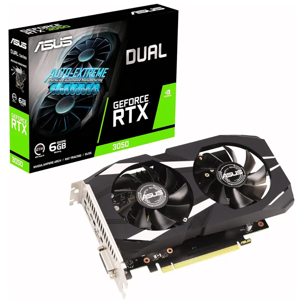 ASUS DUAL GeForce RTX 3050 6 GB