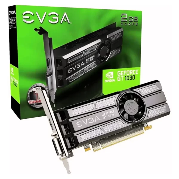 Placa de Vídeo EVGA Geforce GT 1030 SC 2GB/64BITS
