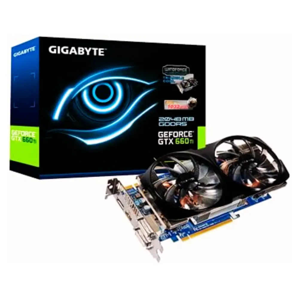 GIGABYTE GeForce GTX 660 Ti WINDFORCE 2X OC Edition 2GB GDDR5