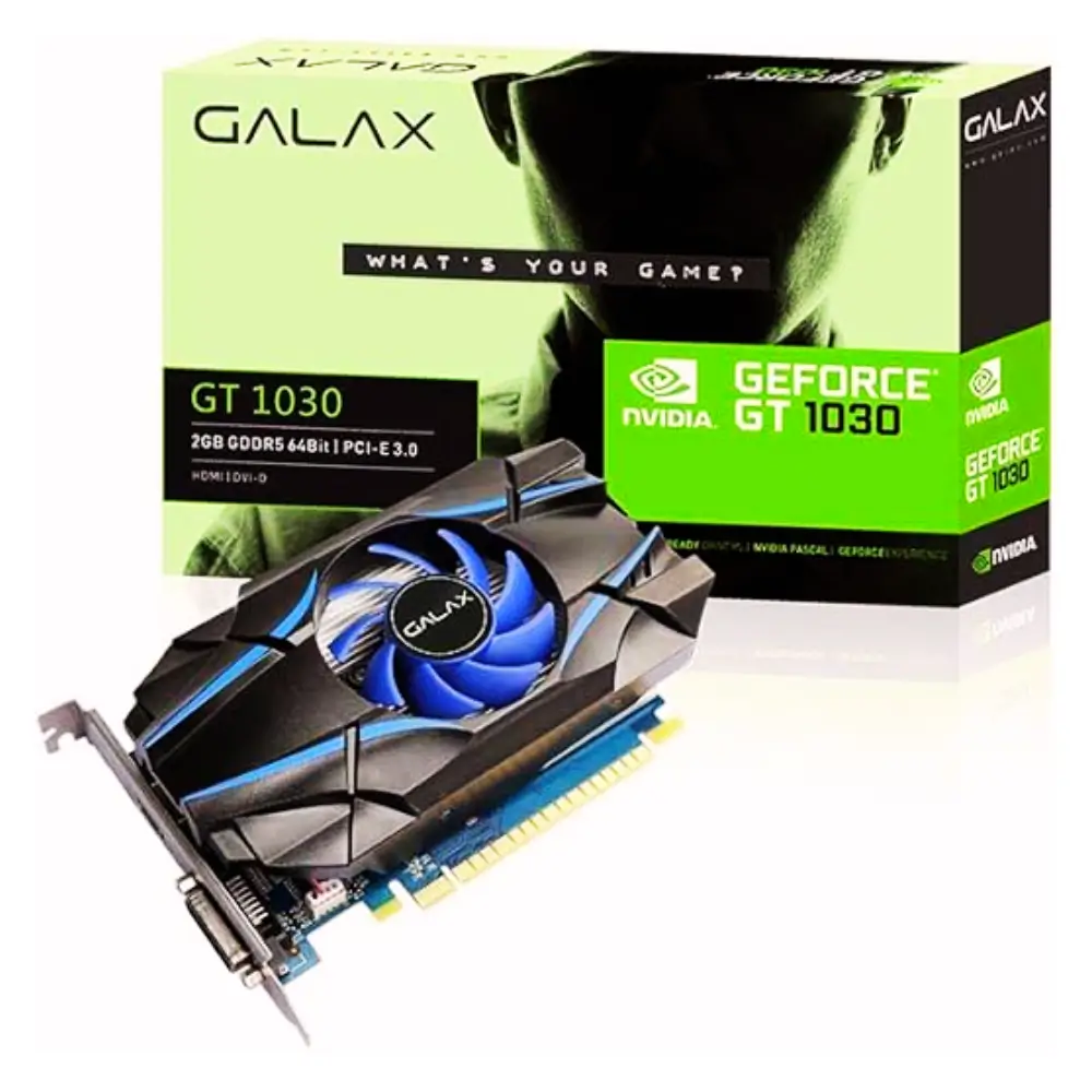Gpu Nv Gt1030 2Gb Gddr5 64B, Galax, 30Nph4Hvq4St