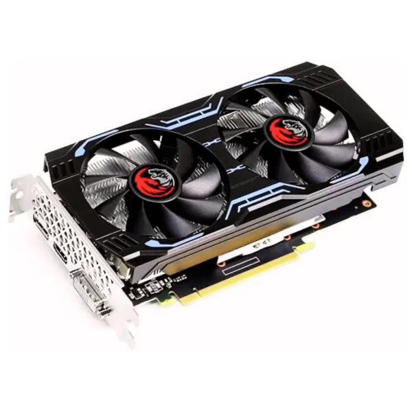 Placa de Vídeo NVIDIA GeForce GTX 1660 SUPER GDDR6 6GB 192 Bits Dual-Fan Graffiti Series – PCYES