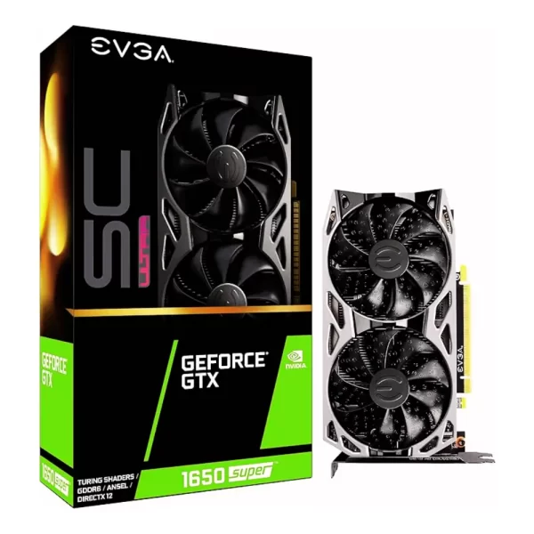 EVGA GeForce GTX 1650 Super SC Ultra Gaming, 4GB GDDR6